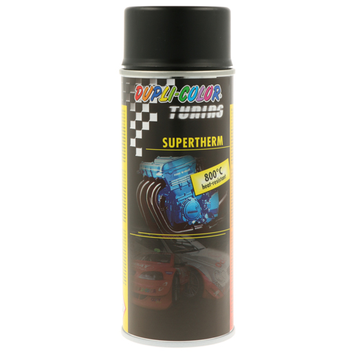 Dupli Tuning Supertherm-/Plasticspray 191794 Supertherm black 800°C 400 ml
